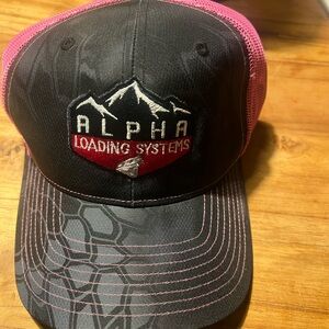 Alpha Loading Systems Black and Pink Cap